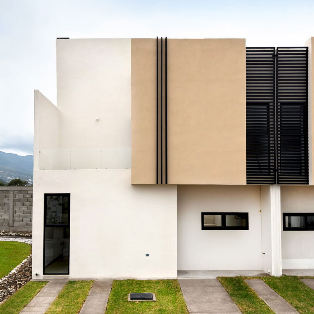 Foto de fachada de casas frindsa en los olivos Pachuca
